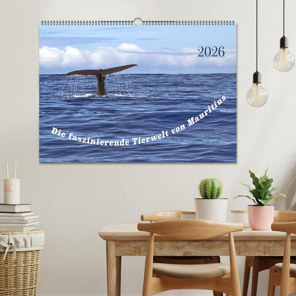 Produktbild: Faszinierende Tierwelt von Mauritius - Magische Momente der Natur (Wandkalender 2026 DIN A2 quer), CALVENDO Monatskalender