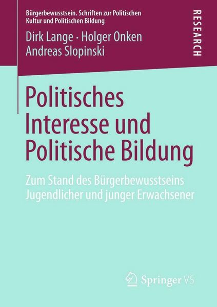Produktbild: Politisches Interesse und Politische Bildung