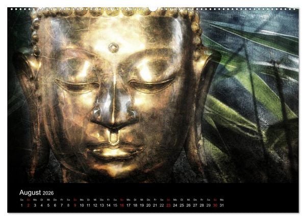 Produktbild: All U Buddhas (Wandkalender 2026 DIN A2 quer), CALVENDO Monatskalender