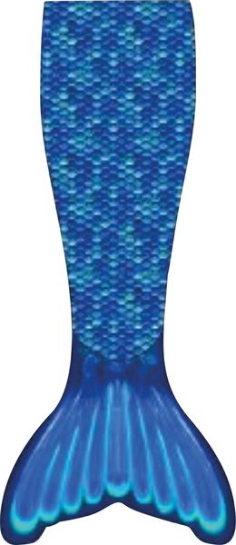 Fin Fun Meerjungfrau Mermaidens Blau S/M