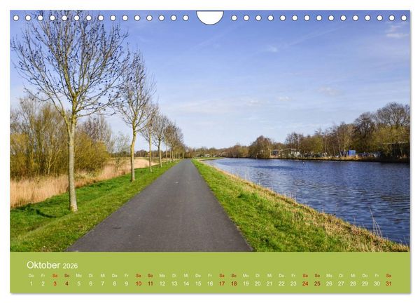 Produktbild: Wilhelmshaven - Sonne, K&uuml;ste und Meer (Wandkalender 2026 DIN A4 quer), CALVENDO Monatskalender