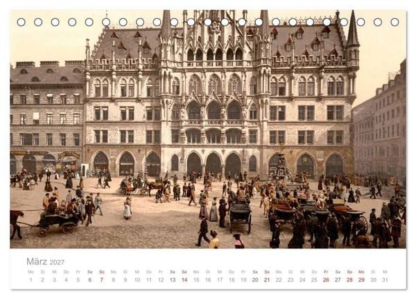 Produktbild: Deutschland um 1900 (Tischkalender 2027 DIN A5 quer), CALVENDO Monatskalender