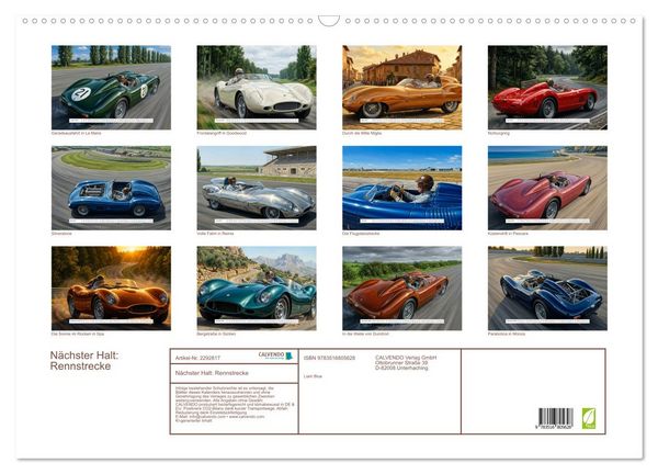 Produktbild: N&auml;chster Halt: Rennstrecke (Wandkalender 2027 DIN A2 quer), CALVENDO Monatskalender