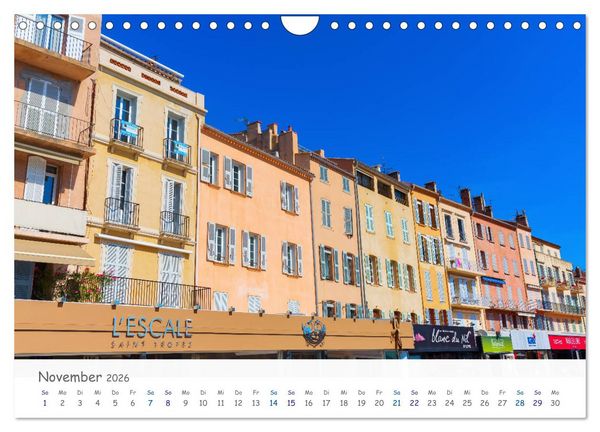 Produktbild: Provence-Alpes-C&ocirc;te d&rsquo;Azur (Wandkalender 2026 DIN A4 quer), CALVENDO Monatskalender