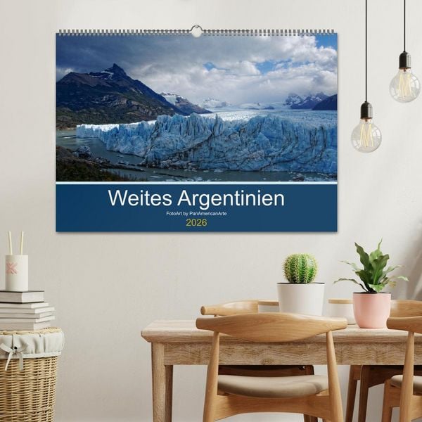 Produktbild: Weites Argentinien (Wandkalender 2026 DIN A2 quer), CALVENDO Monatskalender