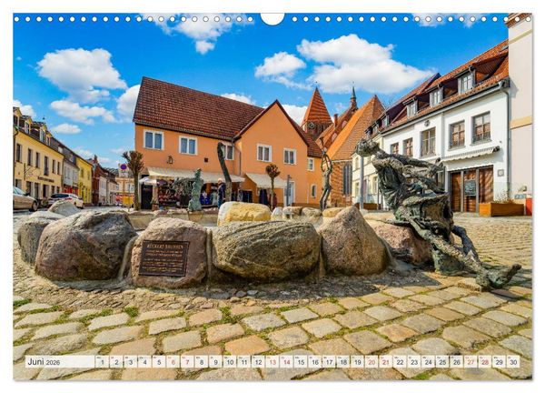 Produktbild: Grimmen Impressionen (Wandkalender 2026 DIN A3 quer), CALVENDO Monatskalender