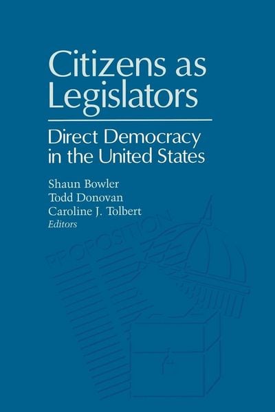 Produktbild: CITIZENS AS LEGISLATORS