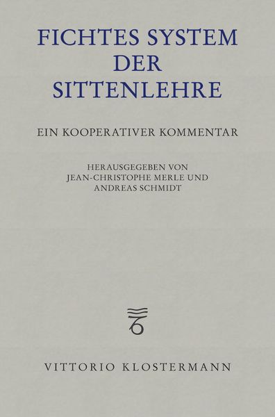 Produktbild: Fichtes System der Sittenlehre