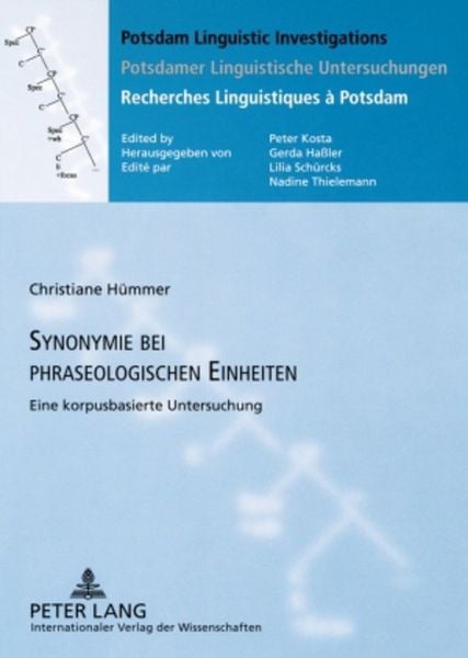 Produktbild: Synonymie bei phraseologischen Einheiten