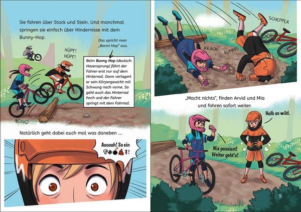 Produktbild: Lesel&ouml;wen 3. Klasse - Aufregung im Bike-Park