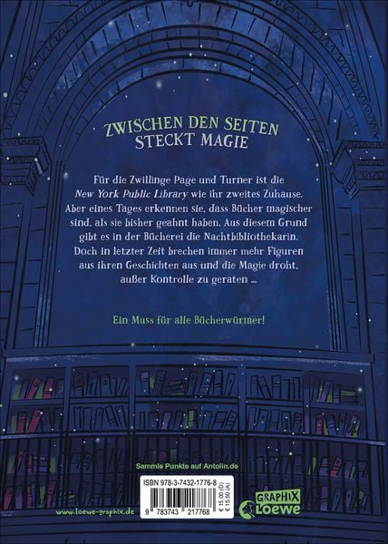 Produktbild: Nachts in der Bibliothek (Band 1)