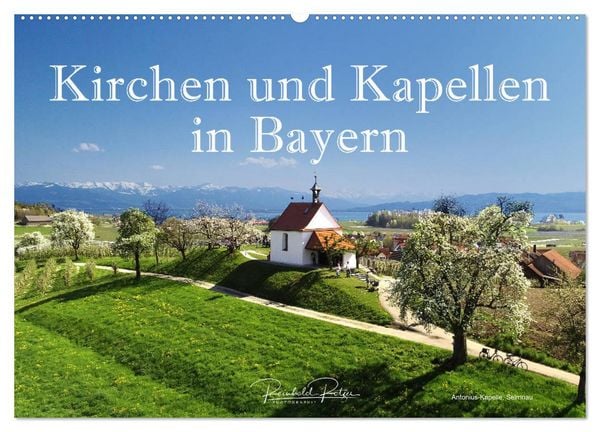 Produktbild: Kirchen und Kapellen in Bayern (Wandkalender 2026 DIN A2 quer), CALVENDO Monatskalender