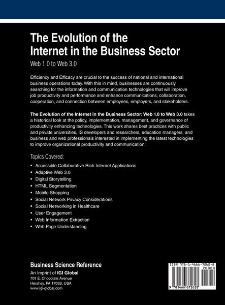Produktbild: The Evolution of the Internet in the Business Sector
