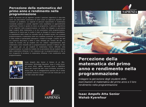 Produktbild: Percezione della matematica del primo anno e rendimento nella programmazione