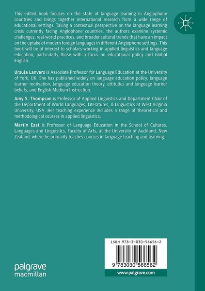 Produktbild: Language Learning in Anglophone Countries