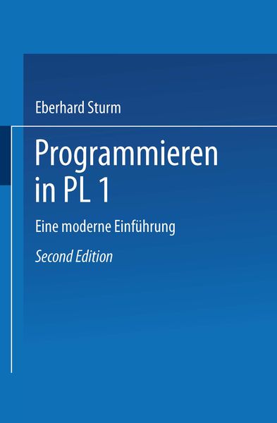 Produktbild: Programmieren in PL/I
