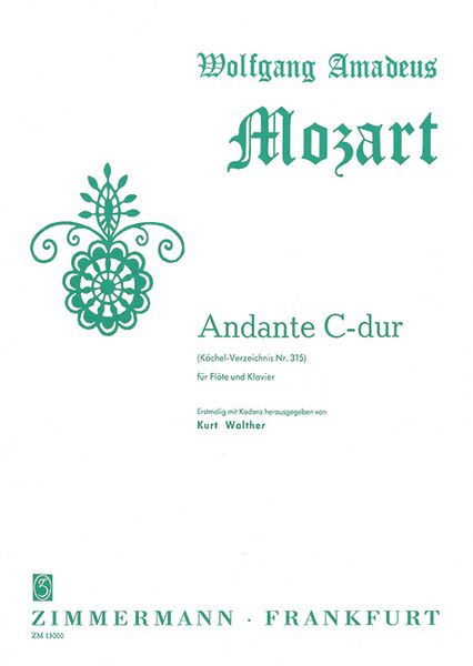 Produktbild: Mozart, W: Andante C-Dur