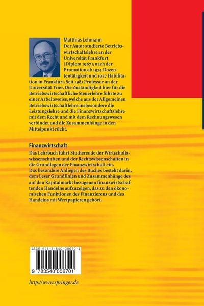 Produktbild: Finanzwirtschaft