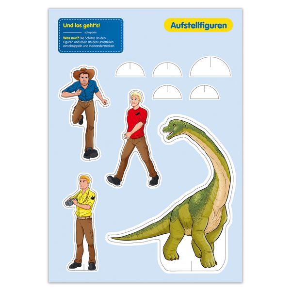 Produktbild: Schnippeln-Kleben-Fertig - Schleich Dinos
