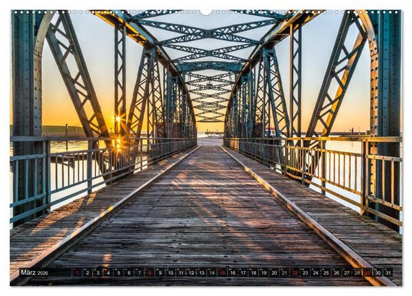 Produktbild: Wilhelmshaven maritim (Wandkalender 2026 DIN A2 quer), CALVENDO Monatskalender