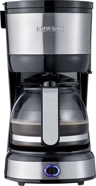 Severin KA 4808 Kaffeemaschine Schwarz Fassungsvermögen Tassen=4