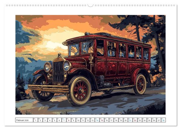 Produktbild: Eleganz auf R&auml;dern (hochwertiger Premium Wandkalender 2026 DIN A2 quer), Kunstdruck in Hochglanz