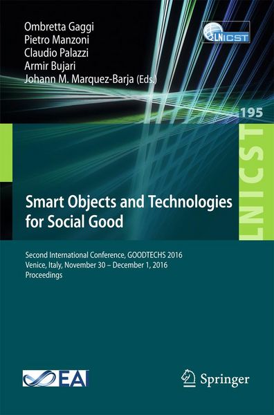 Produktbild: Smart Objects and Technologies for Social Good