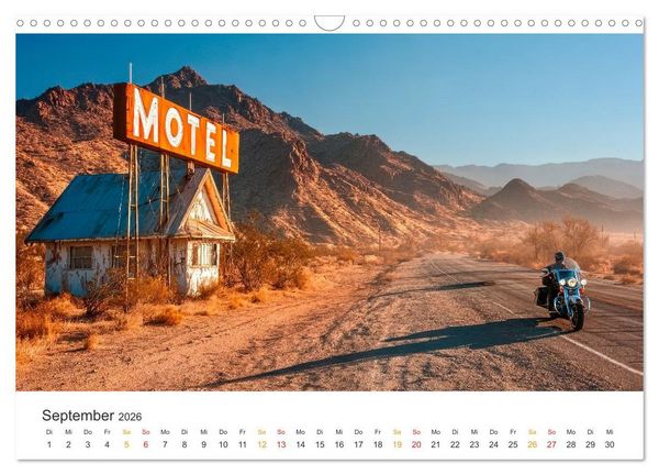 Produktbild: Zeitreise auf Asphalt (Wandkalender 2026 DIN A3 quer), CALVENDO Monatskalender