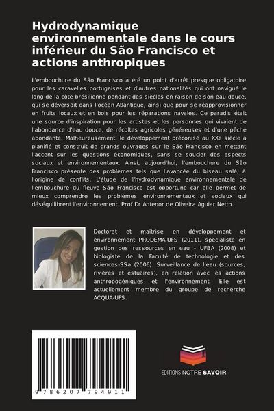 Produktbild: Hydrodynamique environnementale dans le cours inf&eacute;rieur du S&atilde;o Francisco et actions anthropiques