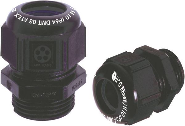 Produktbild: LAPP 54115220 Kabelverschraubung M20 Polyamid Schwarz (RAL 9005) 1 St.