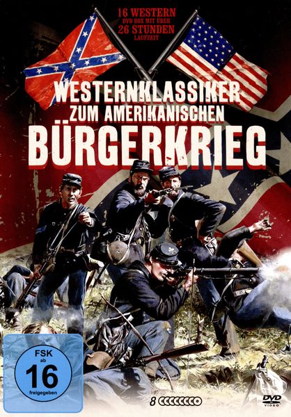 Westernklassiker zum Amerikanischen Bürgerkrieg [8 DVDs]