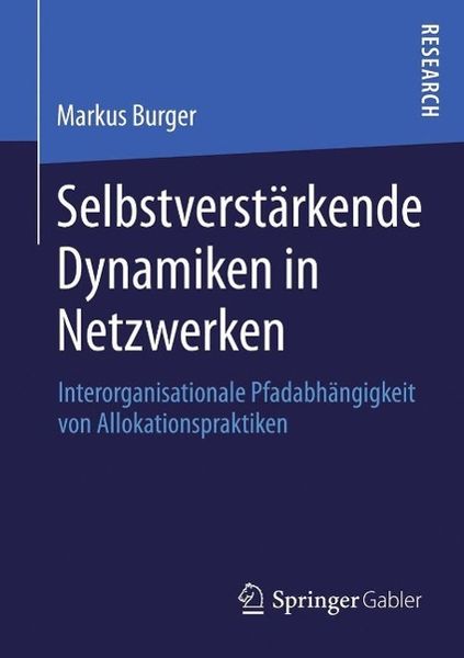 Produktbild: Selbstverst&auml;rkende Dynamiken in Netzwerken