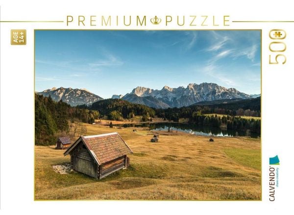 CALVENDO Puzzle Geroldsee Bayern | 500 Teile Lege-Größe 48 × 36 cm Foto-Puzzle für Erwachsene