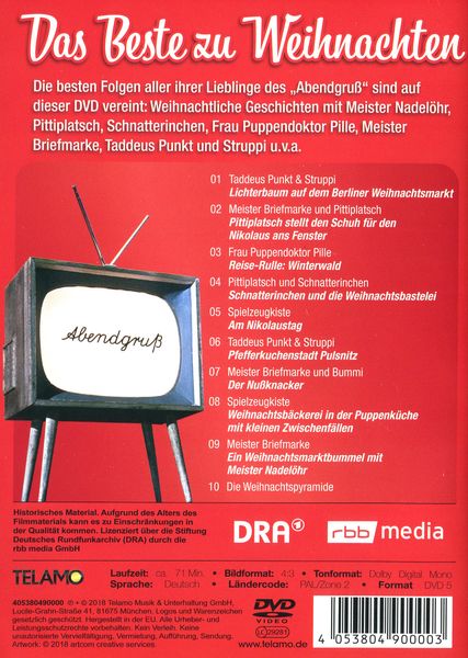 Produktbild: Unser Sandm&auml;nnchen - Abendgru&szlig; - Das Beste zu Weihnachten