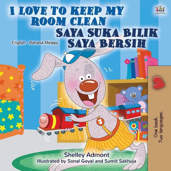 Produktbild: I Love to Keep My Room Clean (English Malay Bilingual Book for Kids)