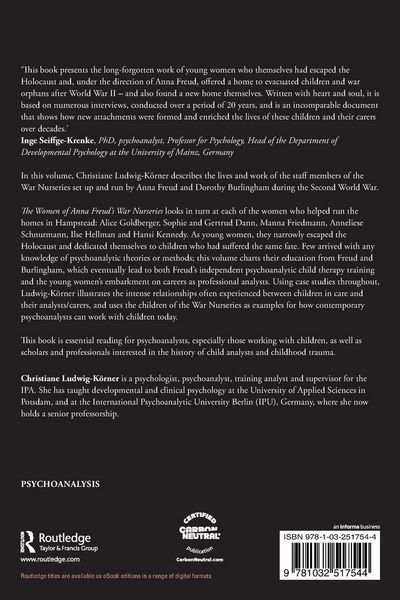 Produktbild: The Women of Anna Freud's War Nurseries