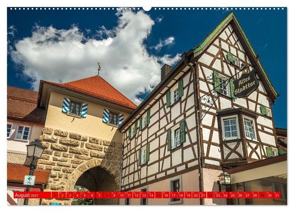 Produktbild: M&uuml;hlheim an der Donau (Wandkalender 2027 DIN A2 quer), CALVENDO Monatskalender