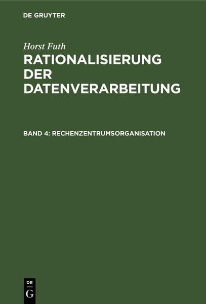 Produktbild: Rechenzentrumsorganisation