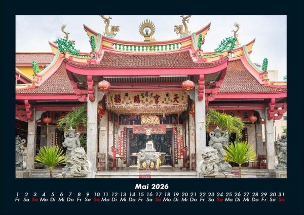 Produktbild: Tempel 2026 Fotokalender DIN A4