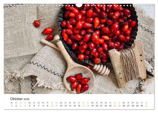 Produktbild: K&uuml;chenkalender - lecker durch dieses Jahr (Wandkalender 2026 DIN A3 quer), CALVENDO Monatskalender