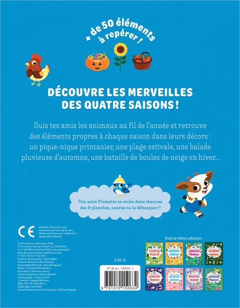 Produktbild: Les saisons : mon tout premier cherche et trouve