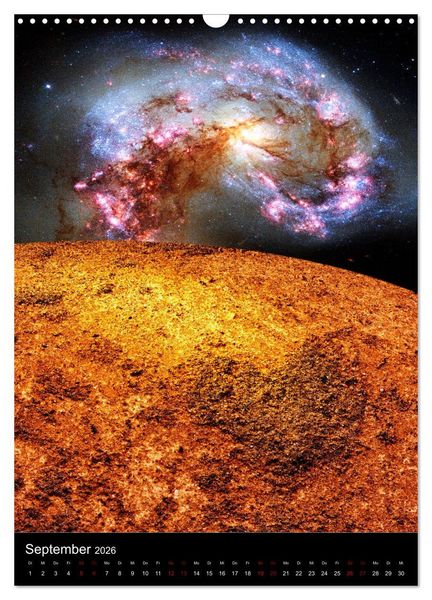 Produktbild: Mikrokosmos &ndash; Makrokosmos (Wandkalender 2026 DIN A3 hoch), CALVENDO Monatskalender
