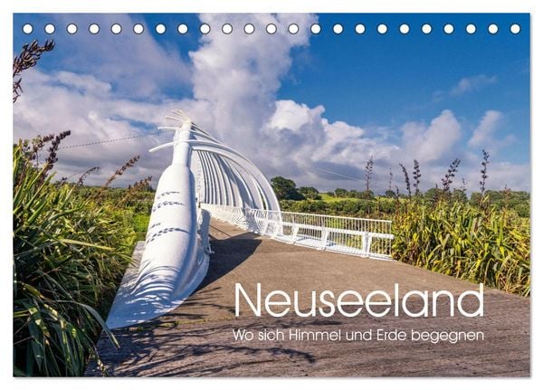 Produktbild: Neuseeland - Wo sich Himmel und Erde begegnen (Tischkalender 2026 DIN A5 quer), CALVENDO Monatskalender