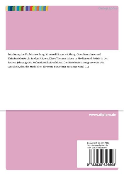 Produktbild: Gewalt in der Stadt