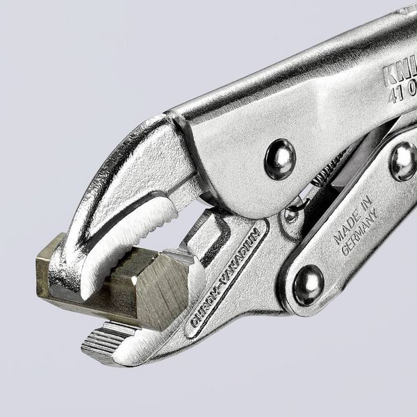 Produktbild: Knipex 41 04 180 Gripzange Halbrund 0 - 30mm 180mm