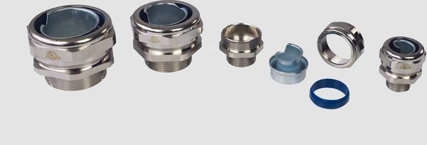 Helukabel 908479 CV M Schlauchverschraubung Silber M50 Gerade 1St.