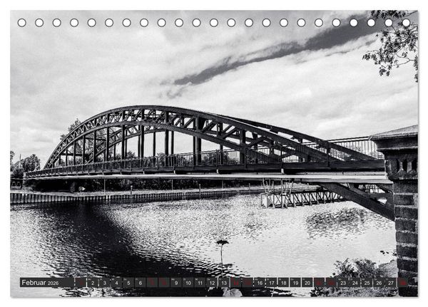 Produktbild: Ein Blick auf Nienburg an der Weser (Tischkalender 2026 DIN A5 quer), CALVENDO Monatskalender