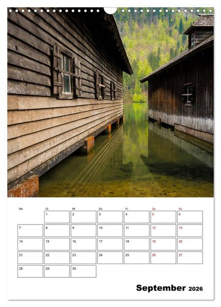 Produktbild: Traumhaftes Berchtesgadener Land (Wandkalender 2026 DIN A3 hoch), CALVENDO Monatskalender