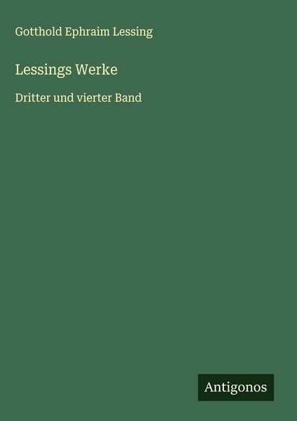 Produktbild: Lessings Werke