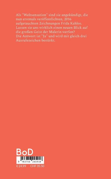 Produktbild: Frida Kahlos neu entdeckte Skizzen als Buch